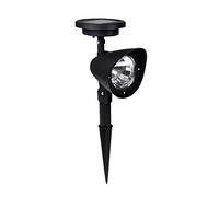 Faretto Solare Vintage da Prato 4 LED, Luce da Giardino, Illuminazione da Esterno Impermeabile, Luce Decorativa, luci da Esterno Impermeabili, colonne Decorative, Lanterna da Esterno Moderna, ILL