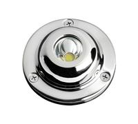 Faretto sottoplancia in acciaio inox luce led blu