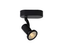 Faretto Spot da Soffitto Metallo Nero Camera Letto 2700 K L: 11 CM Regolabile