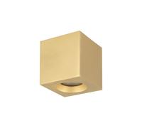 Faretto Spot da Soffitto Ottone GU10 IP44 Metallo Vetro B: 8,5 CM Dado Bagno