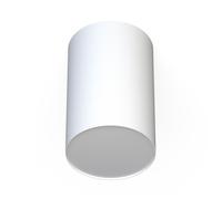 Faretto Spot da Soffitto Plafoniera Bianco Ø 12,7 CM H:20 Piccolo GU10 Cilindro