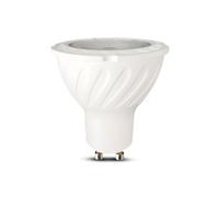 10 Lampadine LED V-Tac PRO VT-277 Lampadina LED GU10 7W Faretto Spotlight Chip Samsung 38° - Pack Risparmio - Temperatura Colore: Bianco Naturale