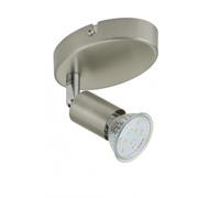 Faretto Spot Singolo Gu10 Simple Satinato BRILONER 2767012