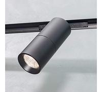 Faretto spot track binario magnetico nero LED 20W luci vetrina negozio 48V dimmerabile CCT luce 3000K 4000K 6400K