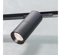 Faretto spot track CCT binario magnetico nero LED 20W luci negozio vetrine 48V [EEK: F]