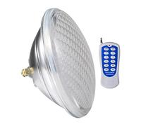 Faretto Subacquei - 12V Con Telecomando Faretti Piscina, Luci per piscina a LED, proiettore impermeabile IP68, luce subacquea a LED RGB PAR56, decorazione per feste in piscina ( Color : RGB+remote con