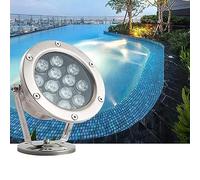 Faretto Subacquei - Luce Da Immersione A LED, Luci A LED Subacquee Ad Angolo Regolabile A 360°, Luce Da Stagno 24V, Luci Sommergibili In Acciaio Inossidabile Impermeabili IP68 ( Color : RGB , Size : 1