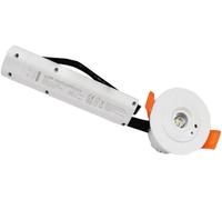 Faretto tondo da Incasso a LED Lampada per Emergenza, 3W 400 Lumen, Luce Fredda