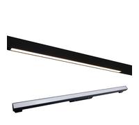 Faretto track magnetico LED CCT 20W binario 48V barra slim luce negozio 60cm [EEK: F]