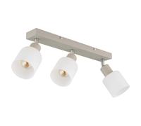 Faretto tre luci Globo Trent 410x80 mm sabbia satinato