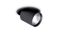Faretto Tubolare Moderno Nova Alluminio Nero Led 30W 3000K Luce Calda [EEK: A++]