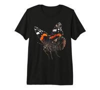 Farfalla ammiraglio Rossa Che vola, Fauna Selvatica, Farfalla Naturale Maglietta Premium