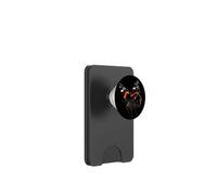 Farfalla ammiraglio rossa che vola, fauna selvatica, farfalla naturale PopSockets PopWallet per MagSafe