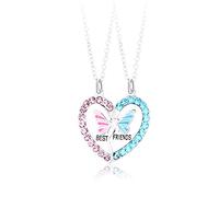 Farfalla Amore Collana Cuciture Magnete Pietra Collana Lega Drip Oil Drilling collano Collane Bff Cuffietta Amicizia