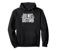 Farfalla Antisociale Do Not Disturb Leave Alone Introverso Felpa con Cappuccio