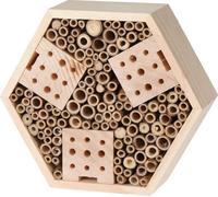 Farfalla Ape Casa Insetto Albergo IN Legno Hexagon Eco-Friendly Bug Nido Scatola