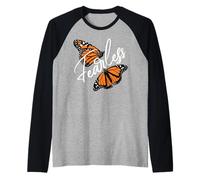 Farfalla Bella Senza Paura Maglia con Maniche Raglan