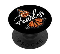 Farfalla Bella senza paura PopSockets PopGrip Adesivo