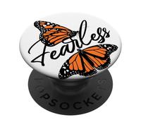 Farfalla Bella senza paura PopSockets PopGrip Adesivo