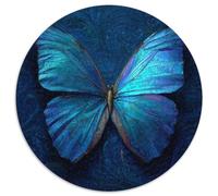 Farfalla Blue Morpho spiega le ali 1000pcs (67.5x67.5cm) Puzzle Adatto Per Adulti E Folla Dai 14 Anni in Su