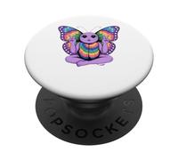 Farfalla Bomboniere Tie Dye Segno Pace Viola Farfalla PopSockets PopGrip Adesivo
