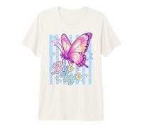 Farfalla Colorata Bye Bye Whimsical Estetica Maglietta Premium
