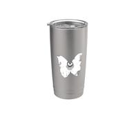 Farfalla con Ruth Bader Ginsburg Collare RBG Bicchiere termico in acciaio inox doppia parete