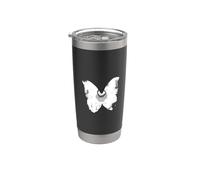 Farfalla con Ruth Bader Ginsburg Collare RBG Bicchiere termico in acciaio inox doppia parete