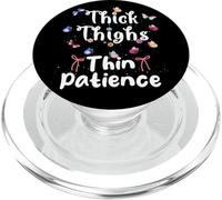 Farfalla Cosce Pazienza Gen Zer Big Sis Moglie ART ON BACK PopSockets PopGrip per MagSafe