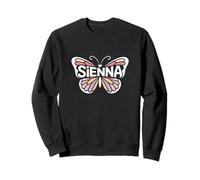 Farfalla di Siena - Personalizzato Carino Nome Word Art Felpa