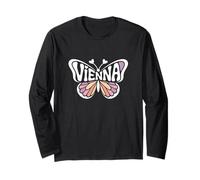 Farfalla di Vienna - Personalizzato Carino Nome Word Art Maglia a Manica