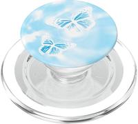 Farfalla Estetica Azzurro e Tie Dye PopSockets PopGrip per MagSafe
