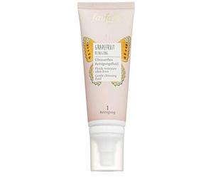 farfalla Fluido detergente per pompelmo, 75 ml, liquido per la cura della pelle, ricco di vitamina C e aloe vera, cosmetici naturali certificati al 100%