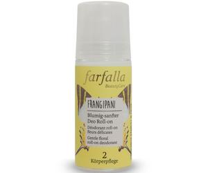Farfalla Frangipani Floral Gentle Deodorant Roll-on 50ml