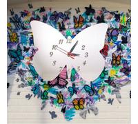 Farfalla Grande Ali a Forma Di Orologi - Colore Specchi & Solido Colori Scelte