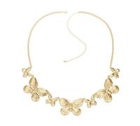 Farfalla in metallo cintura a catena per le donne regolabile Boho Western farfalle dichiarazione unica catena per il corpo placcata oro cowgirl bikini accessori da spiaggia gioielli regali
