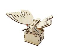 Farfalla Meccanica, Farfalla, Giocattolo Educativo Precoce STEM Giocattolo Meccanico Farfalla 3D, per Bambini, Manovella
