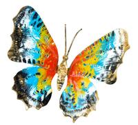 FARFALLA MEDIA DECORATIVA IN FERRO BATTUTO CM. 13