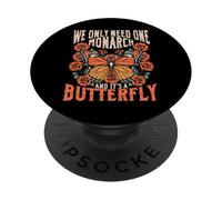 Farfalla monarca Abbiamo bisogno di un solo amante delle PopSockets PopGrip Adesivo