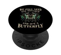 Farfalla monarca Abbiamo bisogno di un solo amante delle PopSockets PopGrip Adesivo