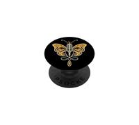Farfalla musicale con microfono per cantanti e musicisti PopSockets PopGrip Adesivo
