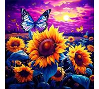 Farfalla Nuvola di girasole 300 Pezzi Puzzle, 300 pezzi puzzle Classico per adulti, Fai Da Te Giochi Educativo e Giocattoli Sfida, Intrattenimento Creativo, Puzzle Impossible