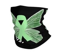 Farfalla per La Consapevolezza della Salute Mentale Unisex Passamontagna Multiuso Sciarpa al Collo Elastico Sciarpa A Tubo per Traspirante Arrampicata Sports