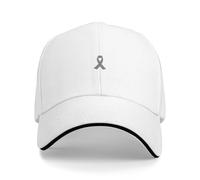 Farfalla per La Sensibilizzazione sul Cancro al Cervello Cappellino da Berretto da Baseball Traspirante Cappello da Camionista Unisex Berretto da Baseball per Tennis Uomo Estivo
