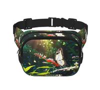 Farfalla raccolta nettare modello trendy alla moda marsupio unisex viaggio sport messenger bag