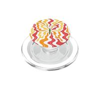 Farfalla vintage psichedelica nascosta PopSockets PopGrip per MagSafe