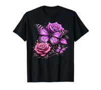 Farfalla Viola vibr Maglietta