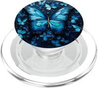 Farfalle blu || Farfalla Blu PopSockets PopGrip per MagSafe