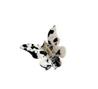 Farfalle che volano tra i capelli, fermagli for capelli, fermagli for capelli colorati, fermagli for capelli pigri(Black and white pattern)
