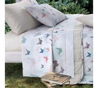 Farfalle Completo Letto Matrimoniale con Doppie Federe, Collezione Gira&Rigira Gabel
